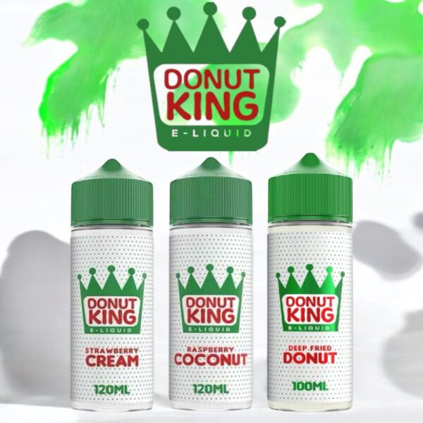 DONUT KING - 100ML - INC 2 FREE NIC SHOTS!!