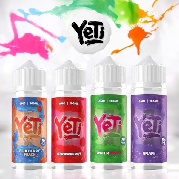 YETI - NO ICE - 100ML - INC 2 FREE NIC SHOTS!!