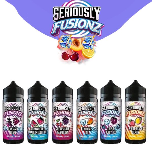 SERIOUSLY FUSION- 100ML - INC 2 FREE NIC SHOTS!!