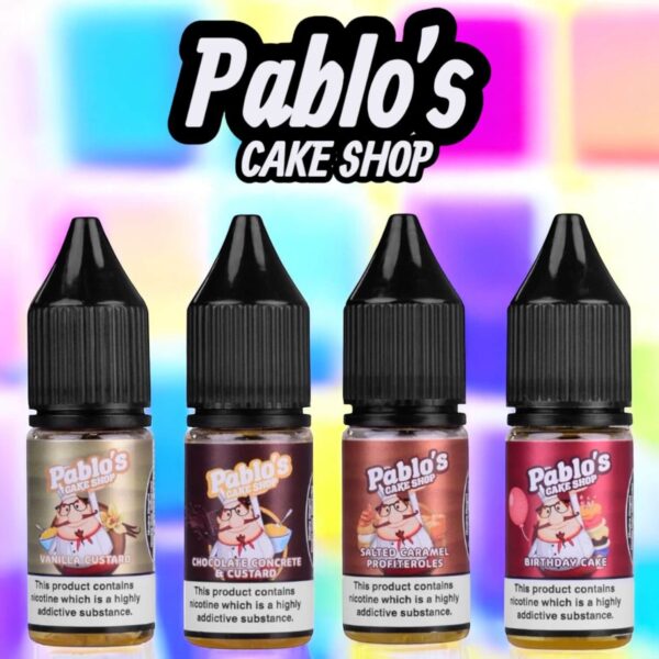 PABLO'S CAKE SHOP - NIC SALTS - 10MG