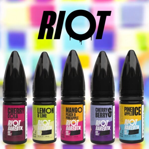 RIOT NIC SALTS 10 FOR £25