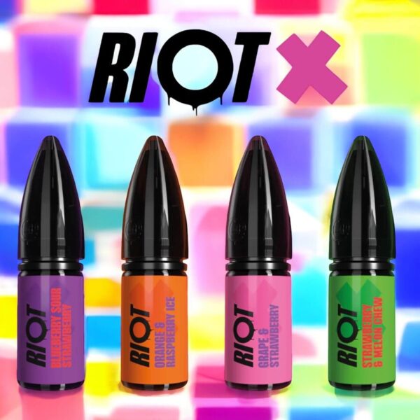 RIOT X NIC SALTS 10 FOR £25