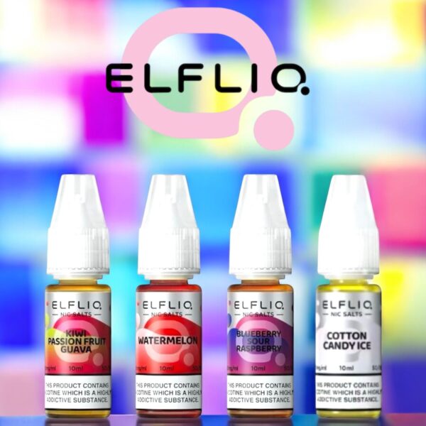 ELFLIQ - NIC SALTS - 10 FOR £25