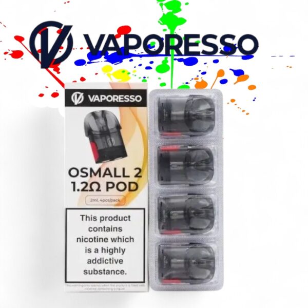 VAPORESSO - OSMALL 2 -1.2 OHM POD - PACK OF THREE