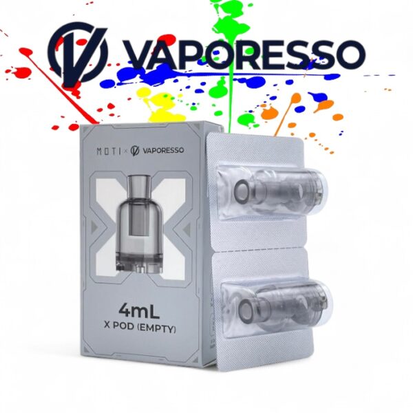 VAPORESSO - MOTI  X MINI - 4ML POD - PACK OF TWO