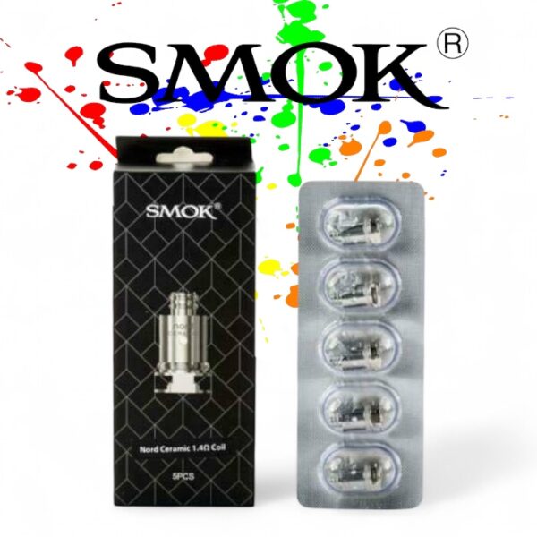SMOK - NORD CERAMIC 1.4 COILS - PACK OF 5