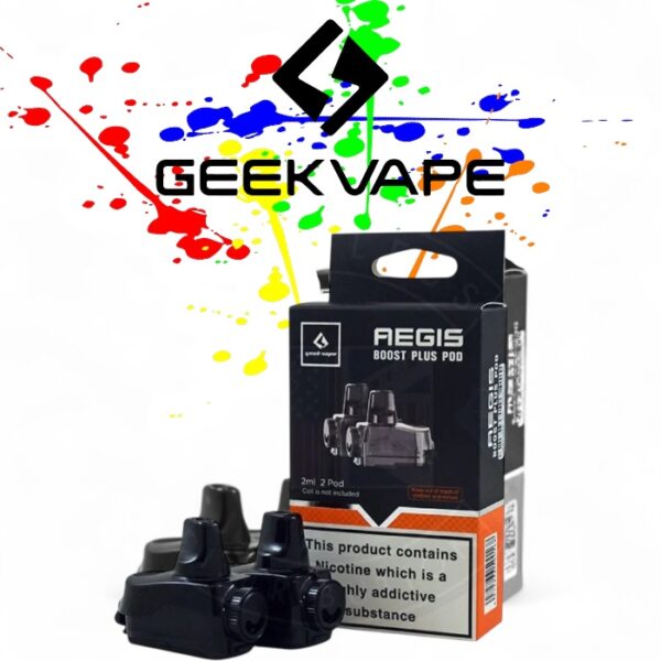 GEEKVAPE - AEGIS BOOST PLUS  EMPTY POD - NO COILS