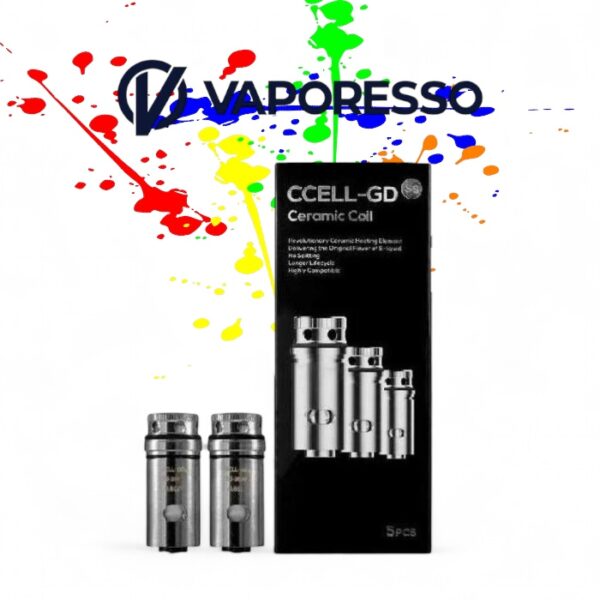VAPORESSO - CCELL-GD CERAMIC COIL - PACK OF 5